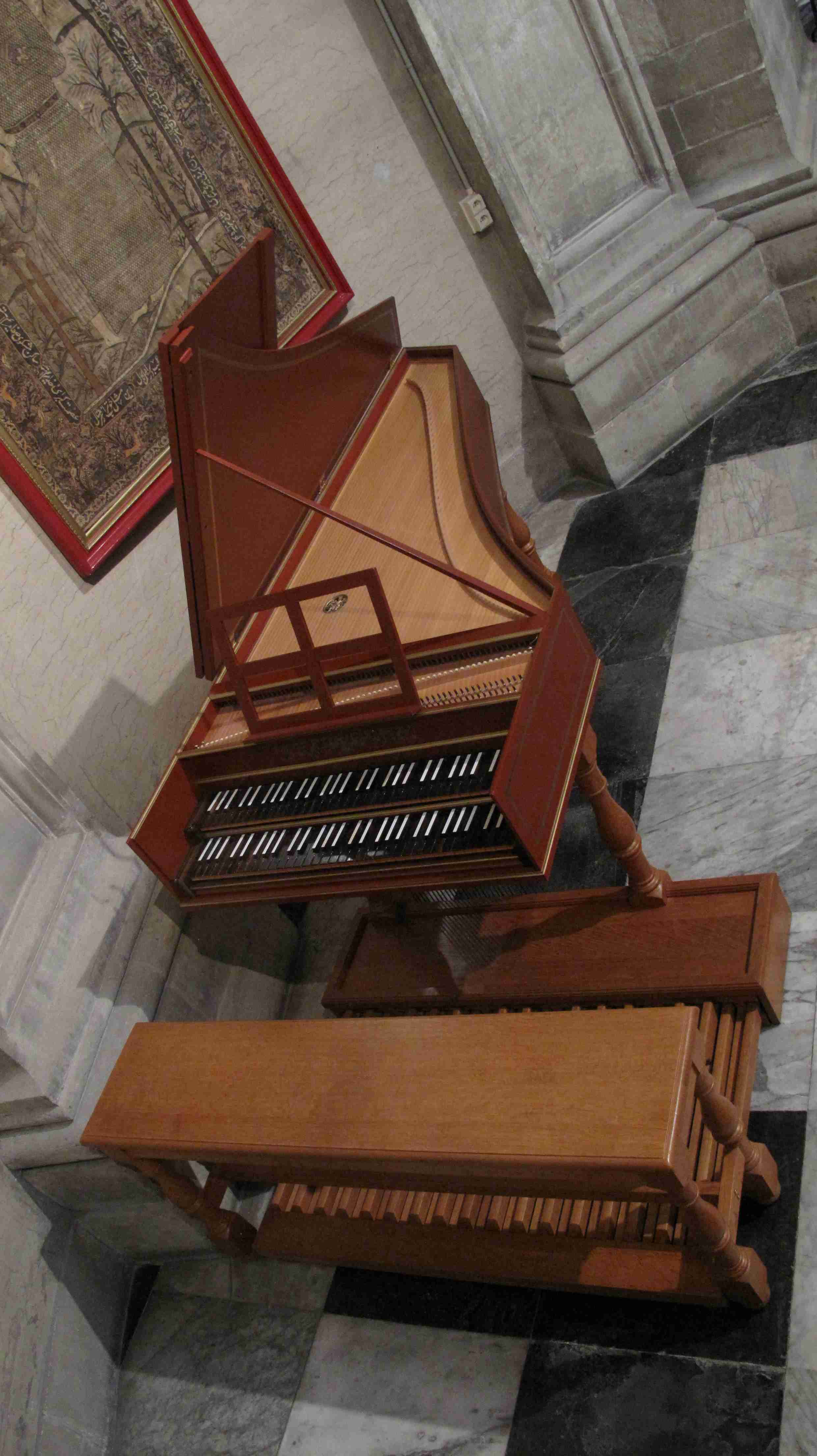 Pedaalklavecimbel OLV-Sint-Pieterskerk Gent III